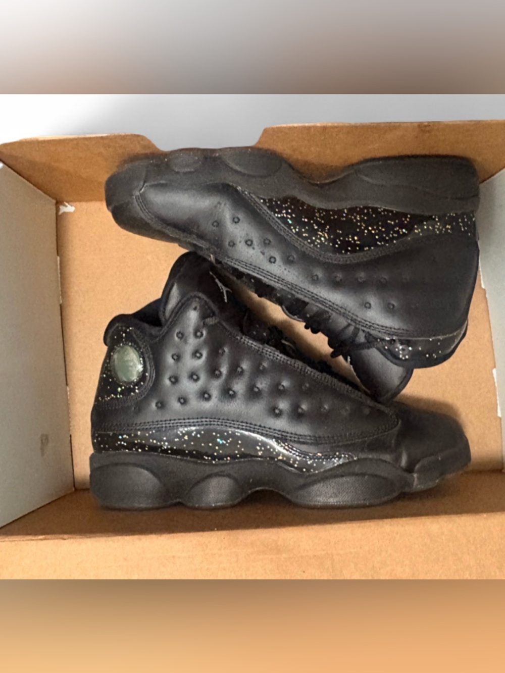 Air Jordan Retro 13 GS 'Gold Glitter'